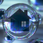 3d,illustration,real,estate,bubble