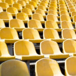 Yellow,tribunes ,seats,of,tribune,on,sport,stadium ,empty,outdoor