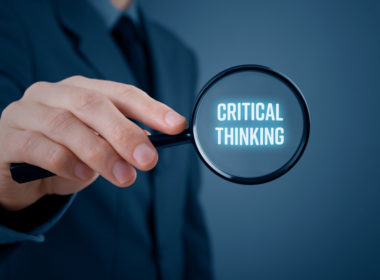 Critical,thinking,concept ,businessman,is,focused,on,critical,thinking