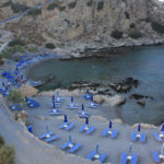 Grand,blue,beach,in,stegna,on,rhodes,island,in,greece