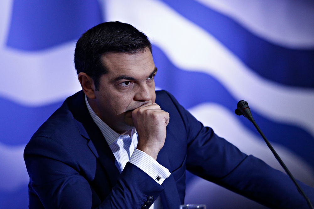 Greek,prime,minister,alexis,tsipras,gives,press,conference,of,81st