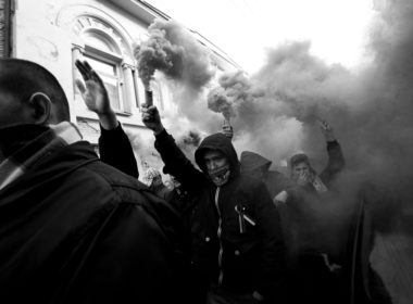 Vilnius/lithuania,december,12,,2013,protests,against,neo,nazis,and,right