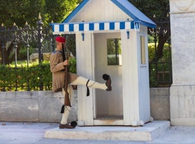 Athens,,greece, ,september,25,,2021:,guards,at,the,presidential