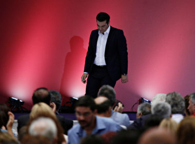 Alexis,tsipras,,leader,of,left wing,syriza,party,and,former,prime