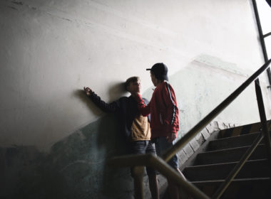 Teenage,boy,attacked,by,thug,in,abandoned,building,,gang,violence