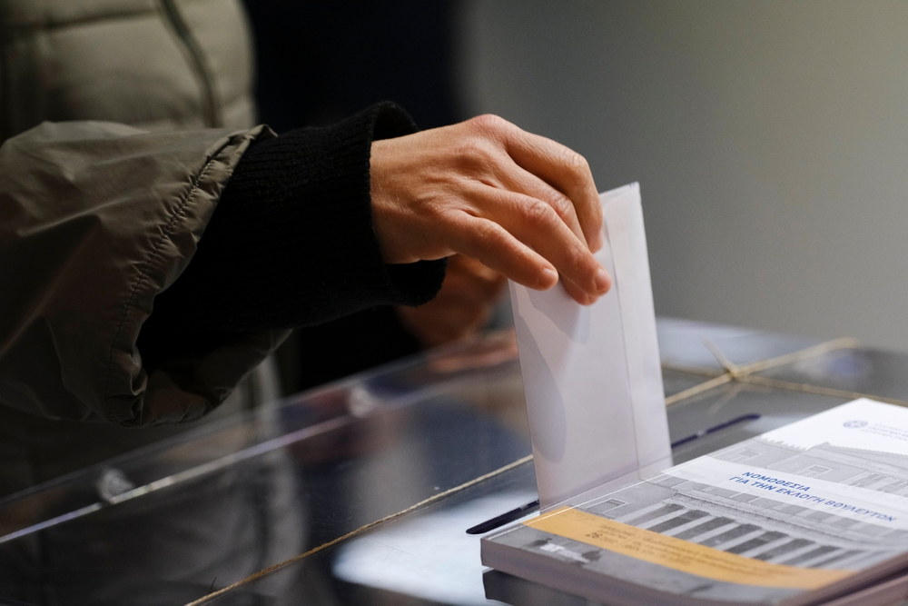 Voters,cast,their,ballots,at,a,polling,station,during,the