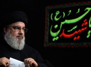 Beirut,city lebanon,5 8 2023:,hezbollah,leader,sayyed,hassan,nasrallah,and,the