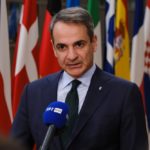 Greece's,prime,minister,kyriakos,mitsotakis,gives,a,presser,during,the