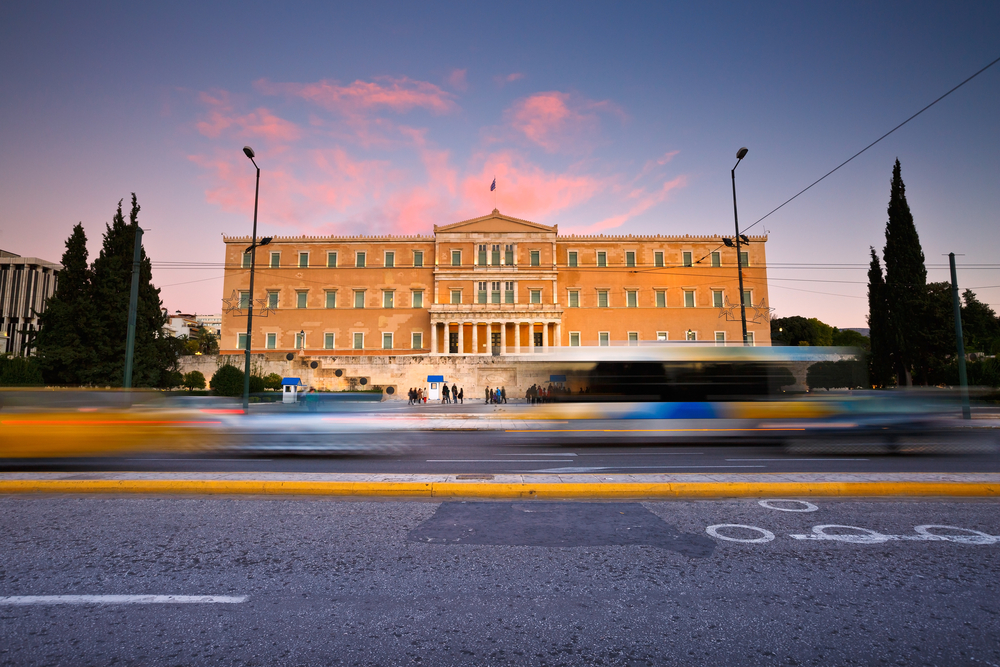 Athens,,greece, ,november,28,,2015:,building,of,greek,parliament