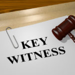 3d,illustration,of,"key,witness",title,on,legal,document