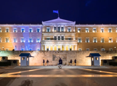 Athens,,greece, ,november,30,,2017:,evzones,in,front,of