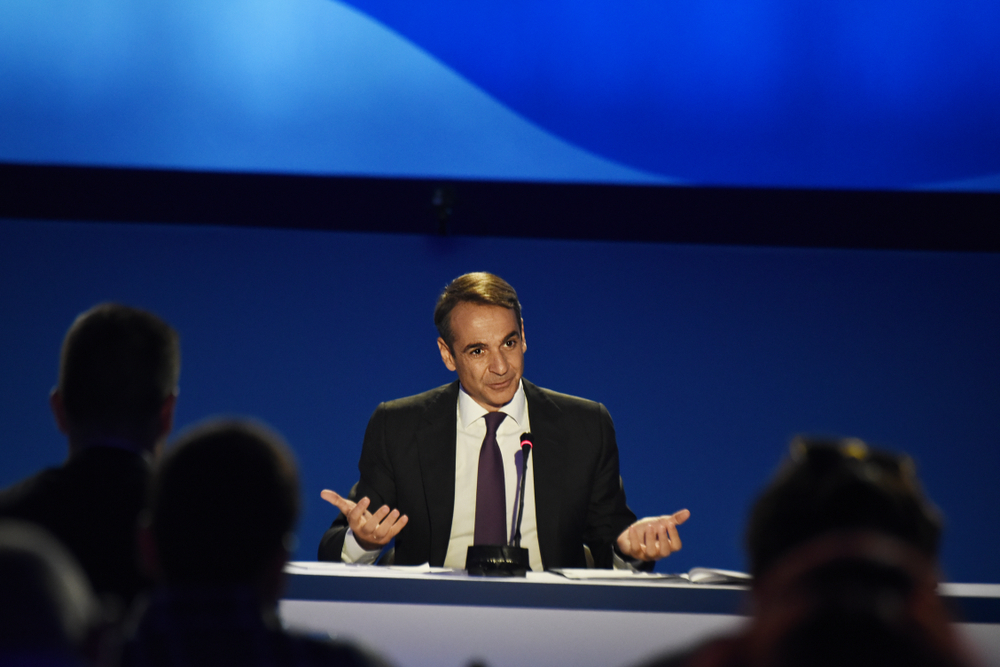 Thessaloniki,,greece, ,september,16,,2018 ,kyriakos,mitsotakis,leader,of