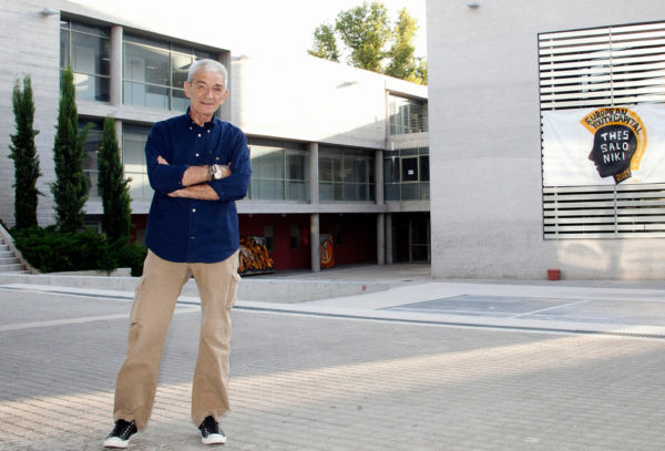 Yiannis,boutaris,,the,mayor,of,thessaloniki,during,a,press,event