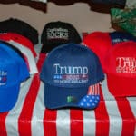 Hats,in,a,wickenburg,,arizona,,usa,store,supporting,us,president