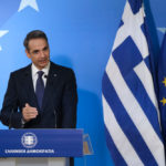 Greek,prime,minister,,kyriakos,mitsotakis,,speaks,to,the,media,at