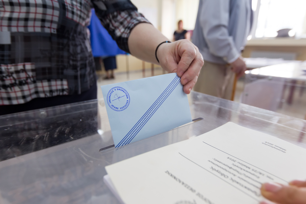 Thessaloniki,,greece,,may,25,,2014:,highlights,during,the,municipal,,european