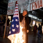 Thessaloniki,,greece, ,november,17,,2015 ,a,man,burns,a