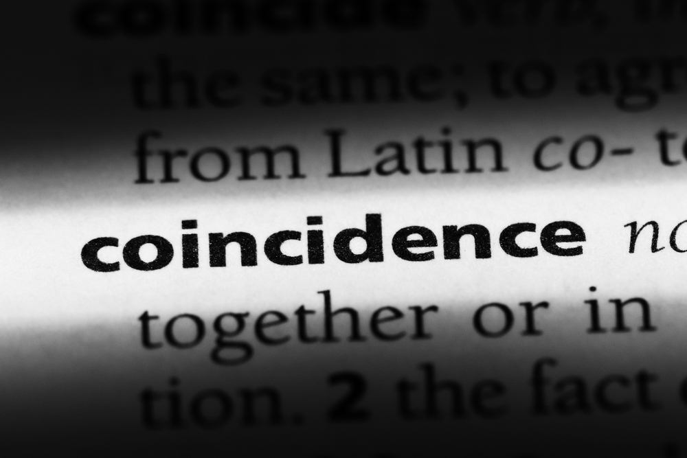 Coincidence,word,in,a,dictionary ,coincidence,concept