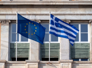 Athens,,attica,,greece, ,jan,29,,2021:,european,union's,and