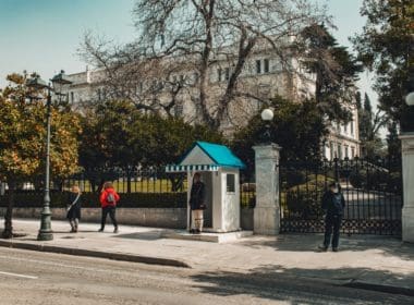 Athens,,greece, ,2022:,entry,of,the,presidential,palace,or