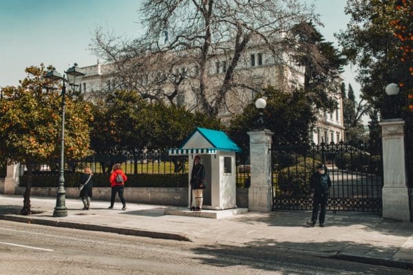 Athens,,greece, ,2022:,entry,of,the,presidential,palace,or
