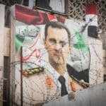 Damascus,,syria, ,may,,2023:,poster,with,syrian,president,bashar