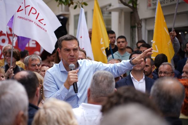 Speech,of,politician,alexis,tsipras,leader,of,syriza,party,during