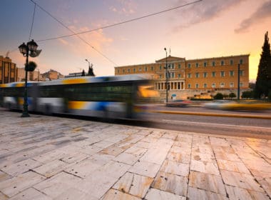 Building,of,greek,parliament,in,syntagma,square,,athens