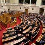 Athens,,greece, ,february,6,2015:,at,the,greek,parliament,during
