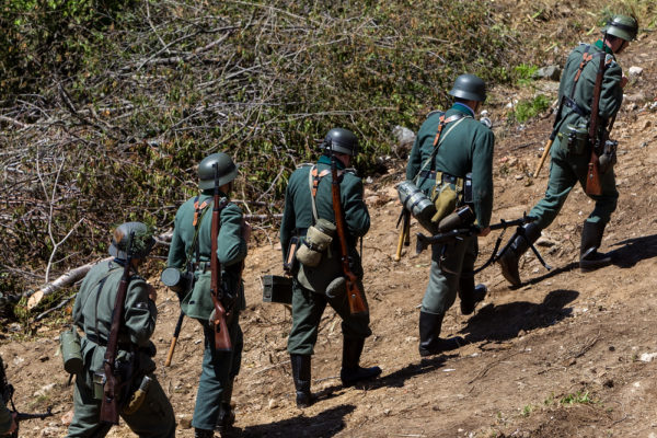 Serres,,greece, ,may,,15,2016:,reenactment,of,the,roupel