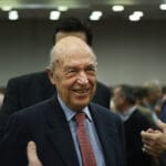 Thessaloniki,,greece, ,march,18,,2019 ,costas,simitis,during,a