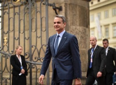 Prague,,czech,republic, ,october,7,,2022:,greece,prime,minister