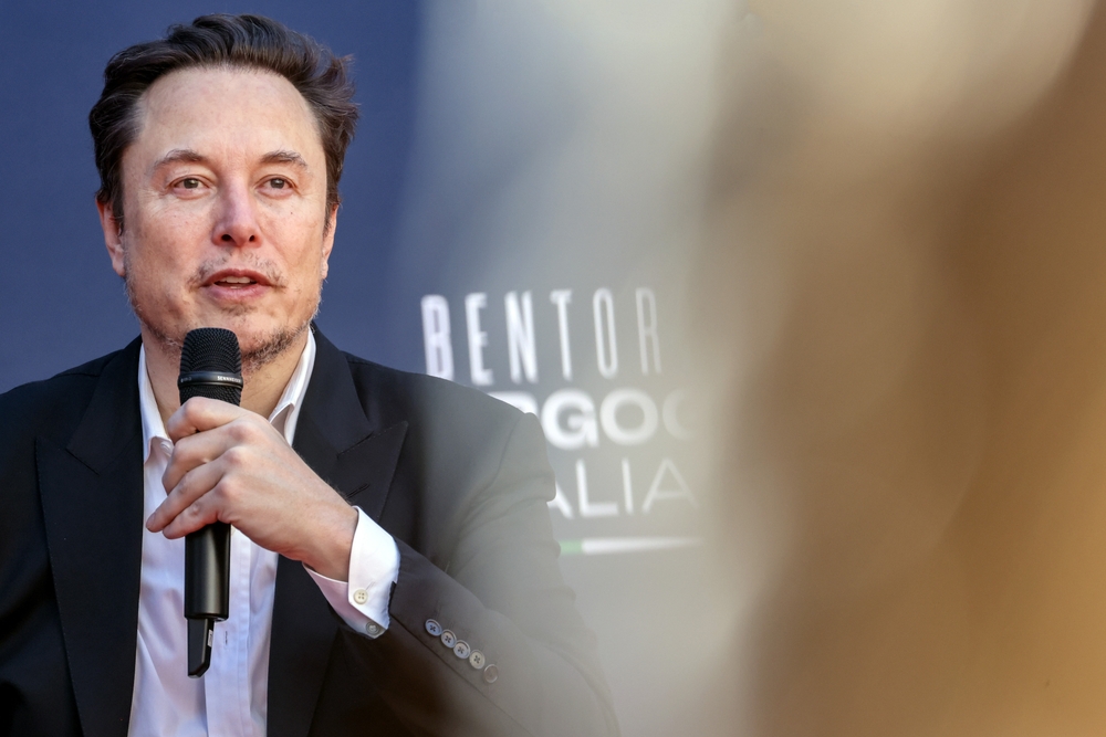 Rome,,italy, ,december,16,,2023:,elon,musk,,chief,executive