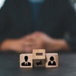 Equal,gender,equality,concept ,wooden,blocks,with,men,and,women