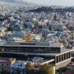 Athens,,greece,,31,oct,2024,,acropolis,museum,seen,from,the