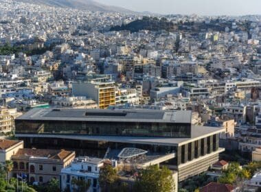 Athens,,greece,,31,oct,2024,,acropolis,museum,seen,from,the