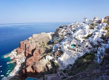 Santorini,,greece, ,july,22,,2023:,the,greek,island,in