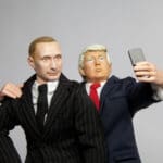 Caricatures,of,us,president,donald,trump,with,russian,president,vladimir