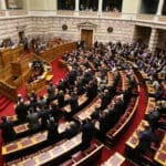Athens,,greece, ,february,6,2015:,at,the,greek,parliament,during