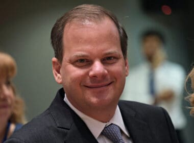 Brussels,,belgium ,20th,september,2019 ,greek,minister,of,infrastructure,and