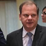 Brussels,,belgium ,20th,september,2019 ,greek,minister,of,infrastructure,and