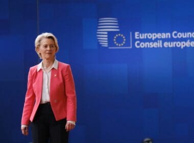 European,commission,president,ursula,von,der,leyen,arrives,for,a
