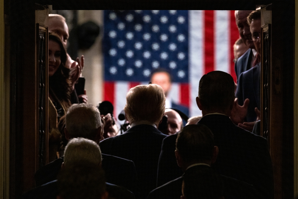 Washington,,march,4,2025:,president,donald,trump,enters,the