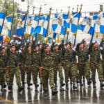 Athens,,greece, ,mar,25,,2015:,unidentified,participants,and,military