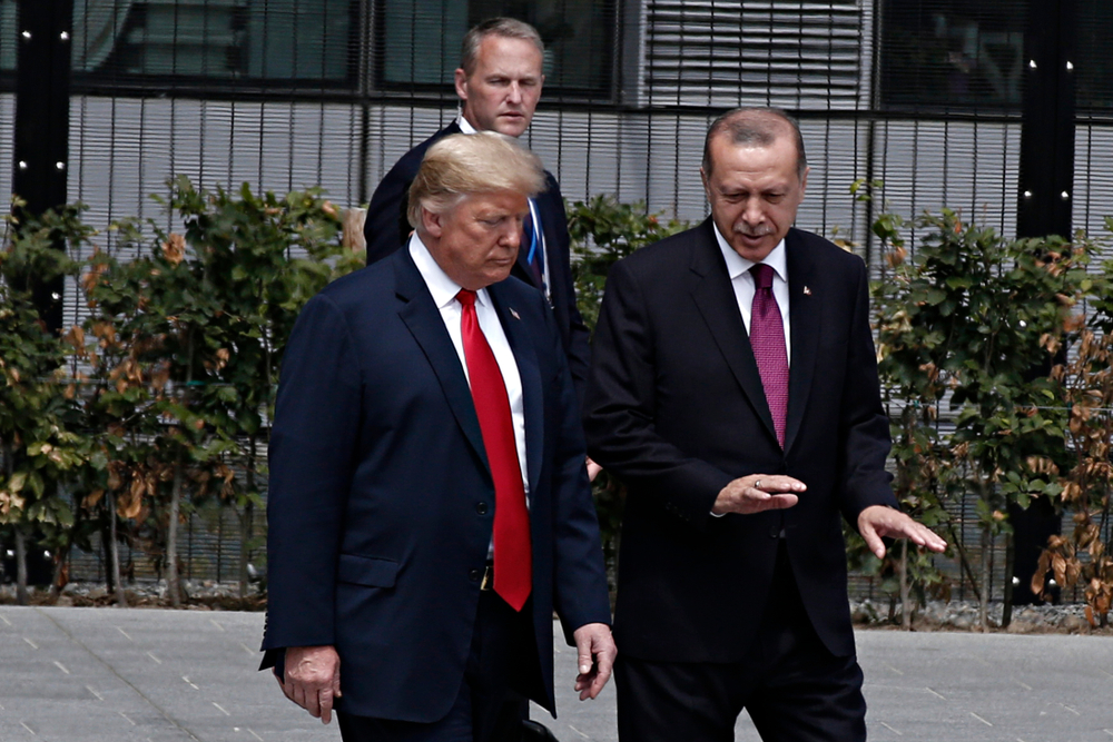 Us,president,donald,trump,and,president,of,turkey,recep,tayyip
