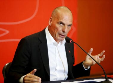 Thessaloniki,,greece, ,september,13,,2019 ,greek,economist,and,politician