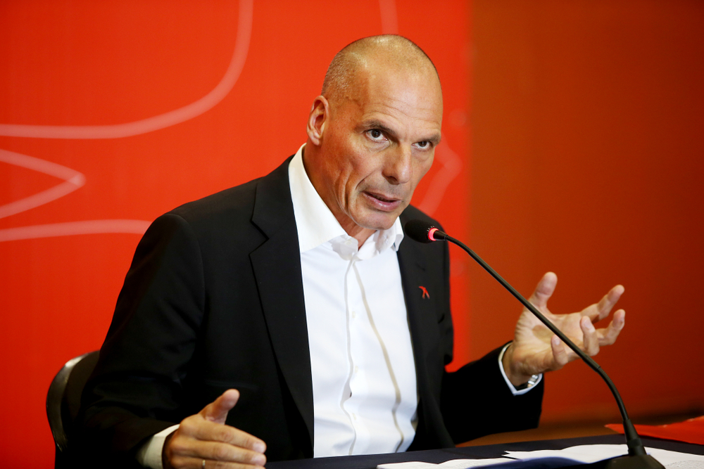 Thessaloniki,,greece, ,september,13,,2019 ,greek,economist,and,politician