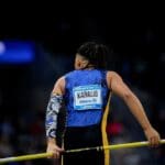 Dusseldorf,,germany, ,4,february,,2024:,karalis,emmanouíl,,istaf,indoor