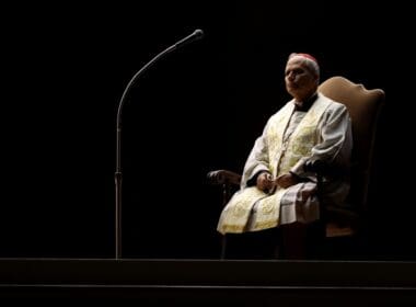 Vatican,city,,italy,03 03 2025:cardinal,robert,prevost,,in,front,of,the