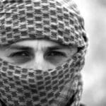Close,up,of,young,guy,in,shemag ,keffiyeh, ,traditional